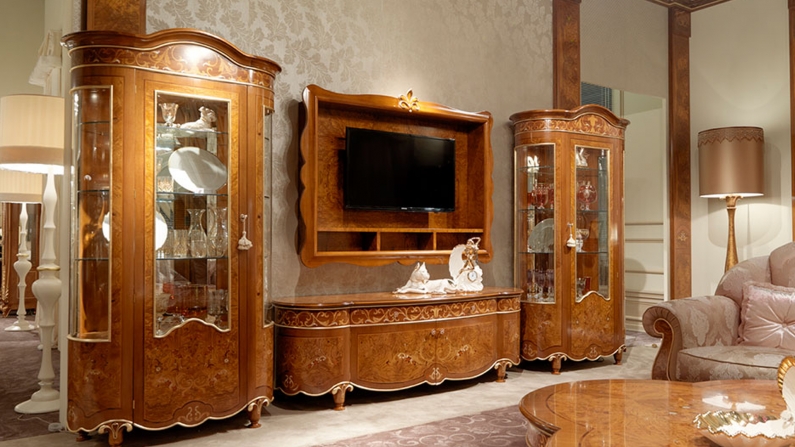 Arredi saguto la tua casa da vivere caltanissetta Parete soggiorno classica